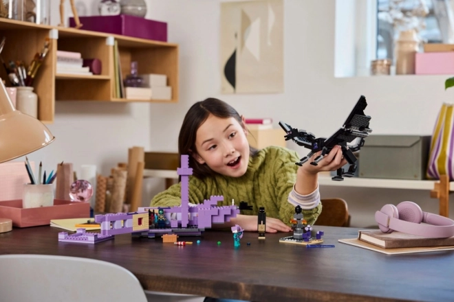 LEGO Minecraft 21264 Smok Endu i statek Endu