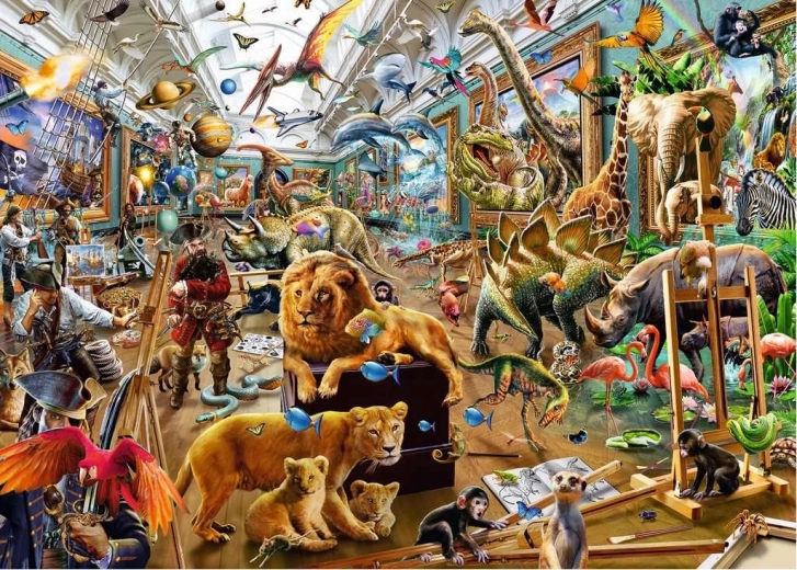 Puzzle Ravensburger Chaos w galerii 1000 elementów
