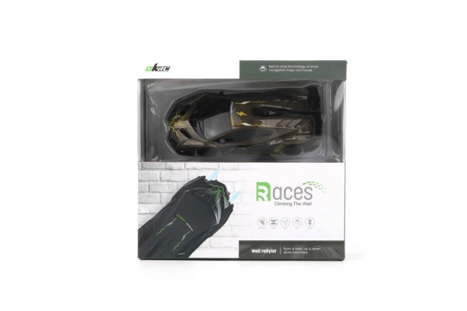 RC auto na zdalne sterowanie z wspinaczką po ścianie
