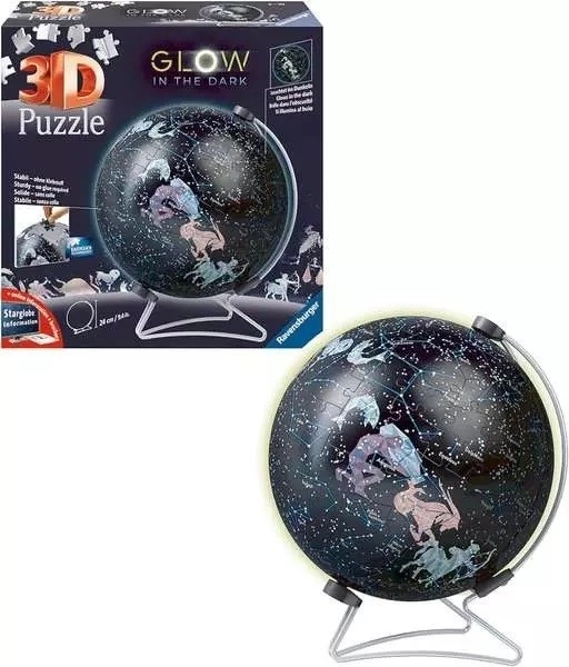 RAVENSBURGER Świecąca puzzleball Gwiezdny globus 190 części