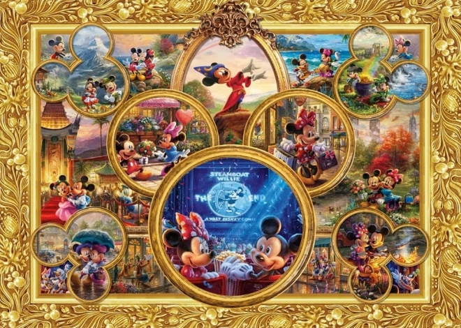 Puzzle kolaż: Mickey i Minnie 2000 elementów