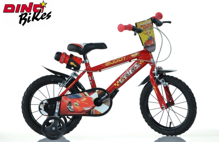 Dziecięcy rower 14 cali CARS 2022 od DINO Bikes