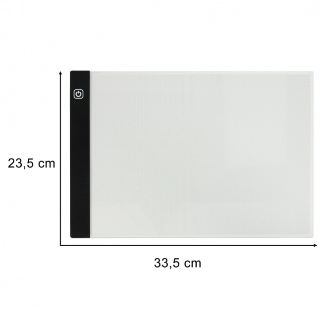 Podświetlana LED deska do rysowania A4