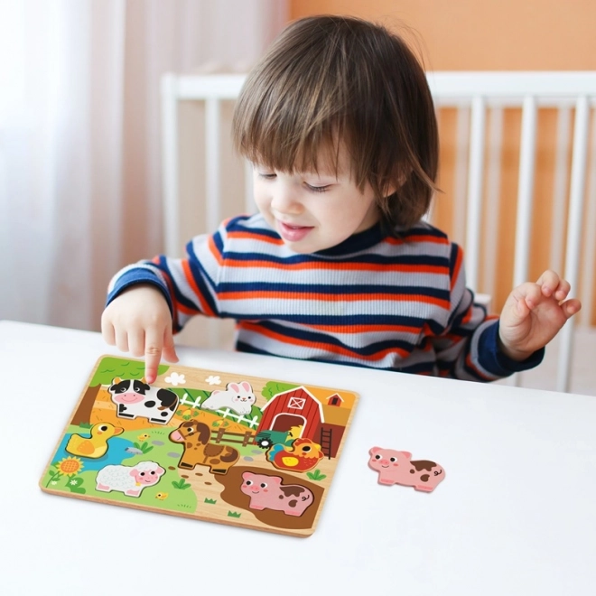 Układanka Farma dla dzieci od 2Kids Toys