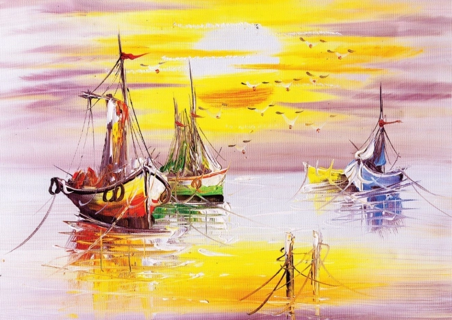 ART PUZZLE Puzzle Zachód słońca 500 elementów