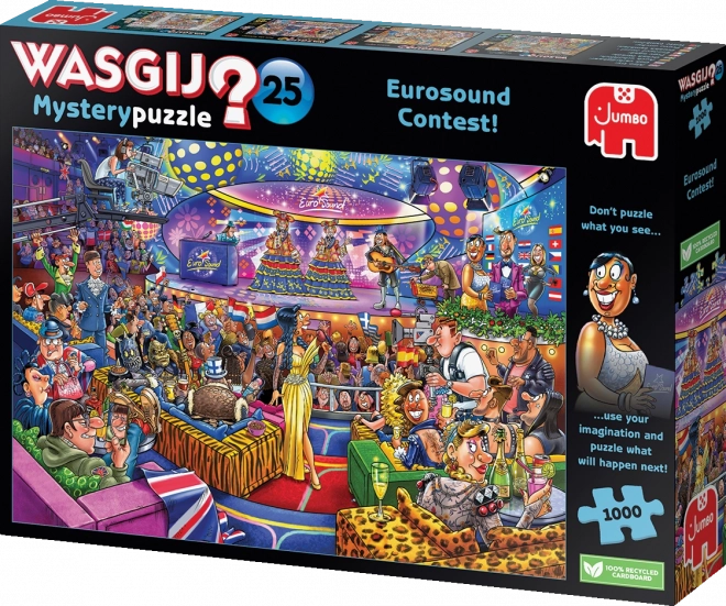 JUMBO Puzzle WASGIJ Mystery 25: Konkurs Eurosound! 1000 elementów
