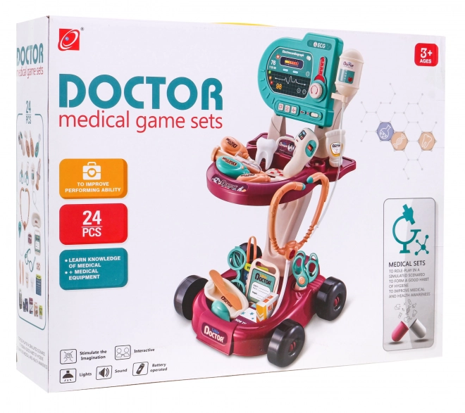 Zestaw lekarski Pediatryczny z EKG 24 szt.