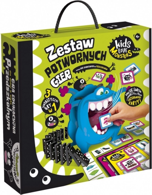 Zestaw gier z potworami