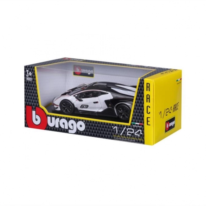 Bburago 1:24 Wyścig Lamborghini Essenza SCV12 – Białe