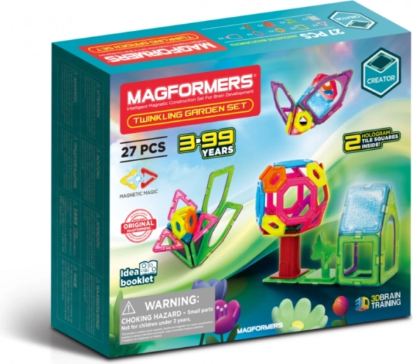 Magformers Błyszczący Ogród
