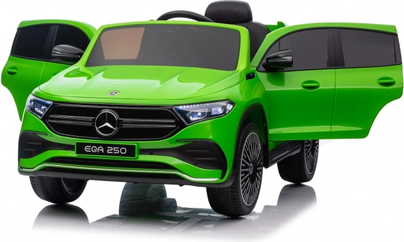 Elektryczne auto Mercedes Benz EQA 250 zielone