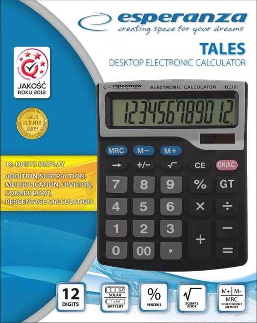 Elektroniczny kalkulator Tales ECL101