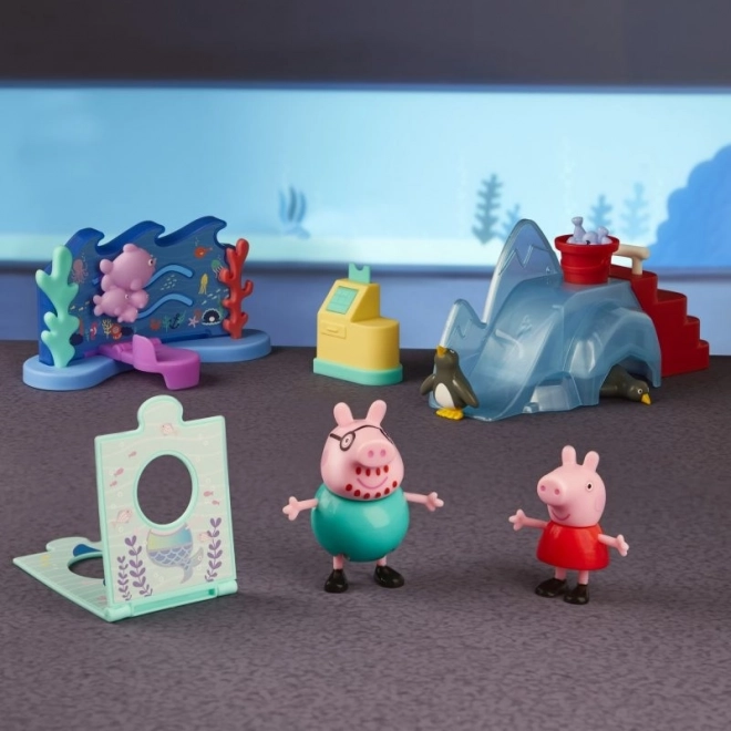 Zestaw figurek Peppa Pig - Przygoda w akwarium