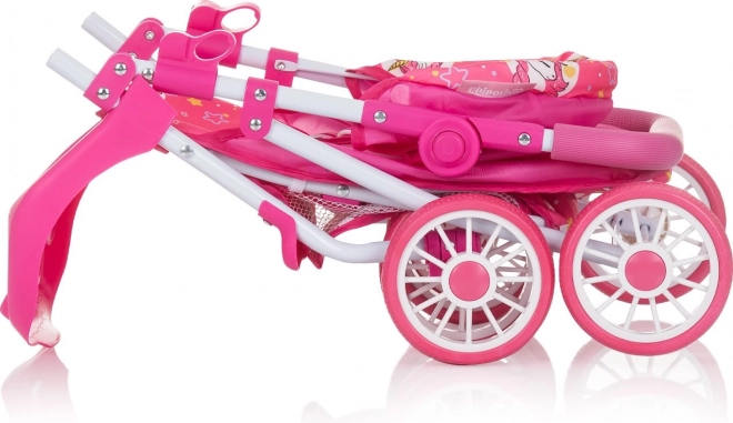 CHIPOLINO Sportowy wózek dla lalek Dolly Unicorns