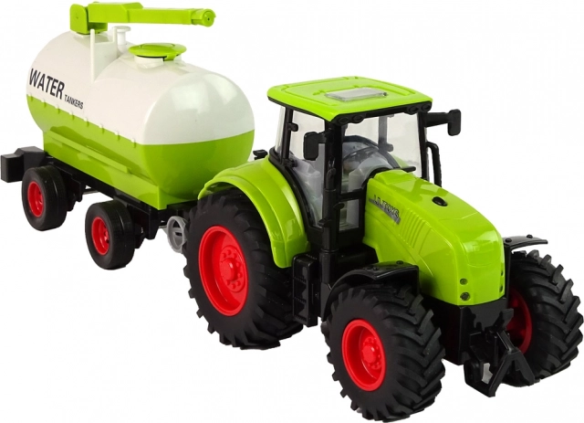 Traktor z przyczepą