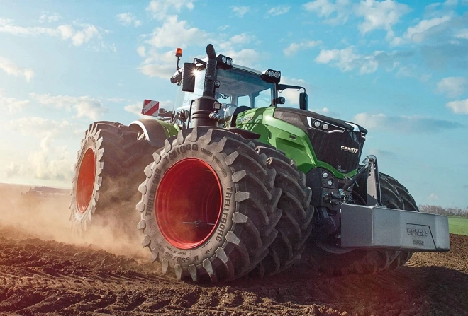 SCHMIDT Puzzle Traktory Fendt 3x48 elementów