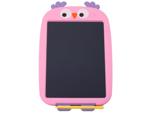 Tablet Graficzny do Rysowania dla Dzieci Rózowy z Motywem Ptaszka