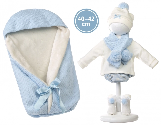 Llorens M738-61 ubranko dla lalki niemowlaka NEW BORN rozmiar 40-42 cm