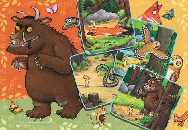 Puzzle Gruffalo 2x24 elementów od Ravensburger
