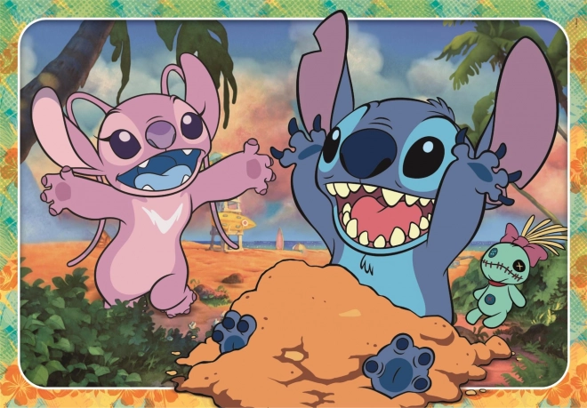 CLEMENTONI Puzzle Stitch MAXI 60 kawałków