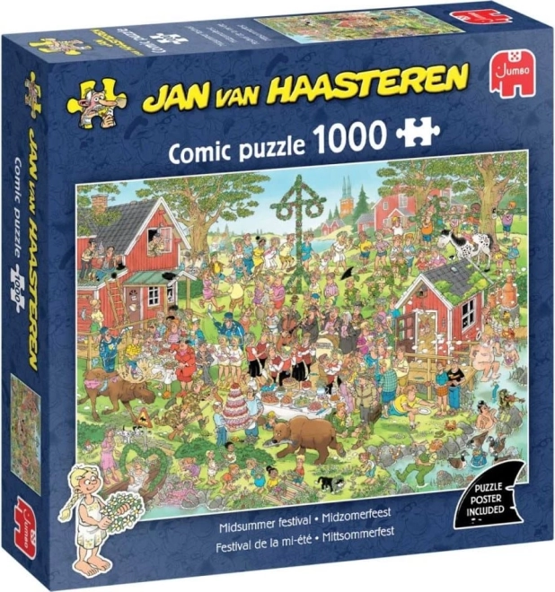 Puzzle JUMBO Letni festiwal 1000 elementów