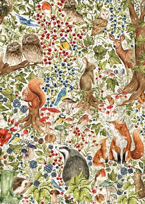 Puzzle Zwierzęta Leśne - 1000 elementów