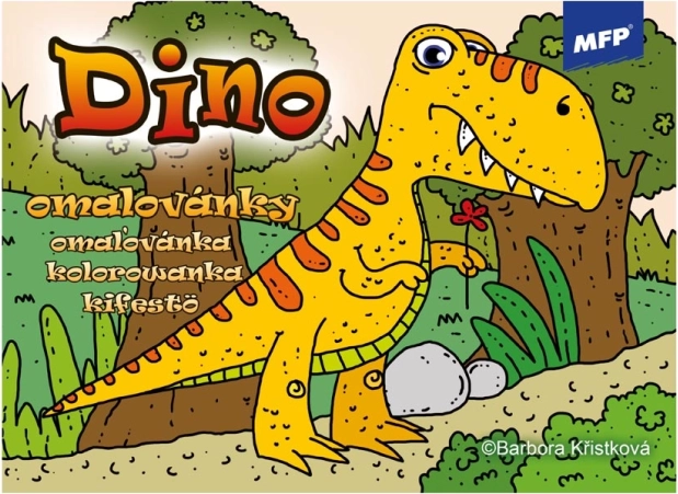 Kolorowanki dinozaury MFP A5