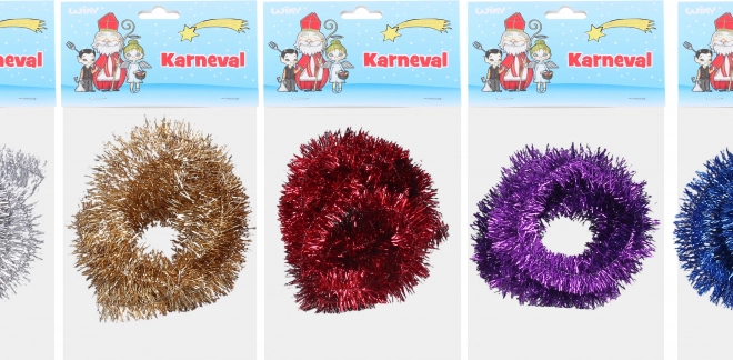 Futrzasty drut falisty metaliczny 1,5 m