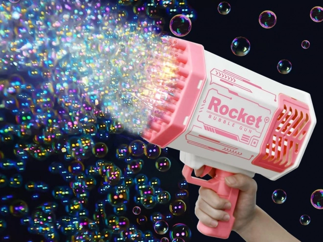 Pistolet na bańki z światłem