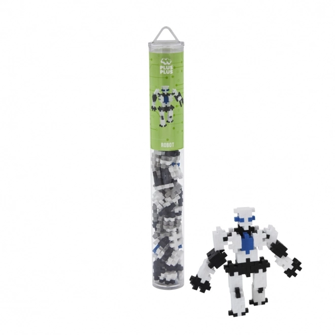 Kreatywny zestaw Plus-Plus Robot w tubie