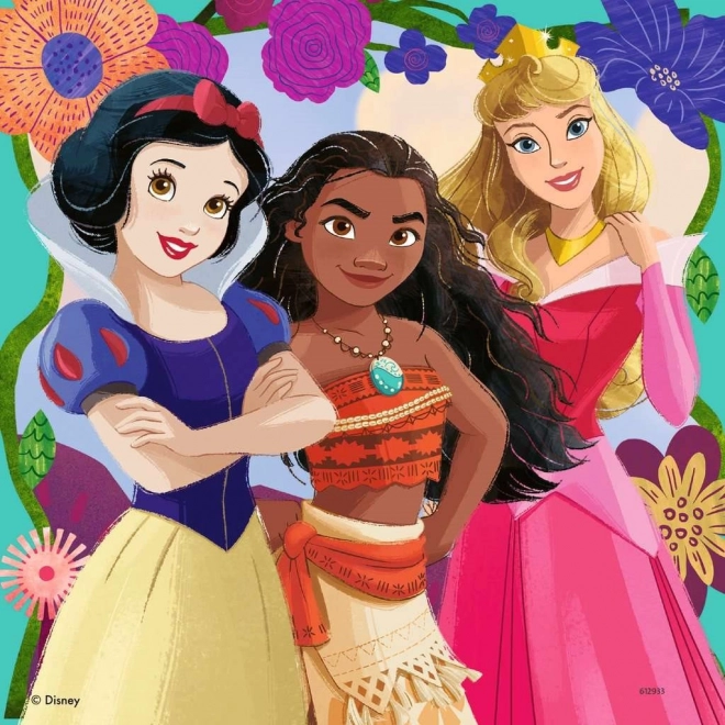 Puzzle Ravensburger Disney: Księżniczki z bajek 3x49 kawałków