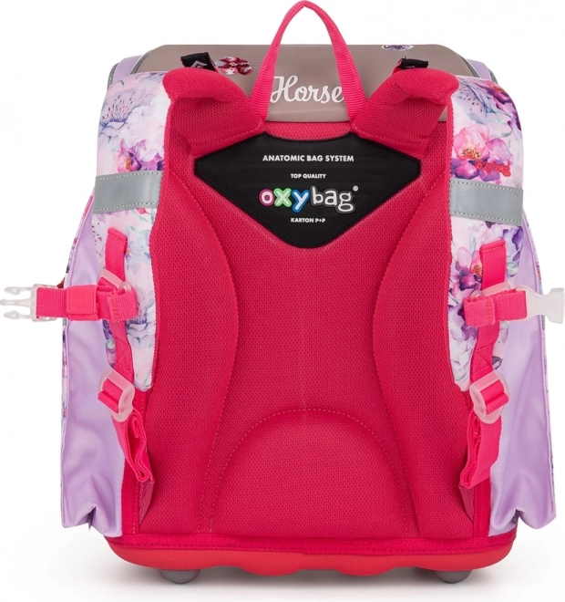 OXYBAG Zestaw szkolny 3 sztuki Premium Light Koń Romantyczny