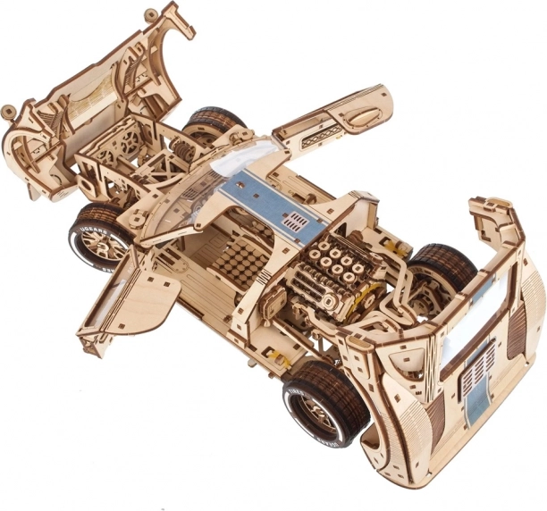 Ugears 3D drewniane mechaniczne puzzle Endurance Racer