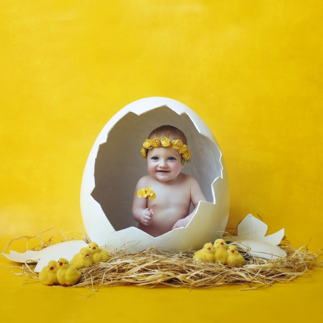 Kalendarz notatkowy Babies – Věra Zlevorová 2025, 30 × 30 cm