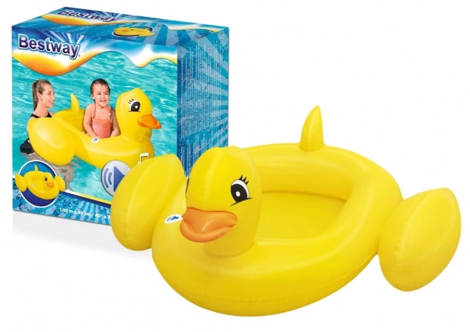 Kaczy ponton do pływania z dźwiękiem Bestway 1,02 m x 99 cm