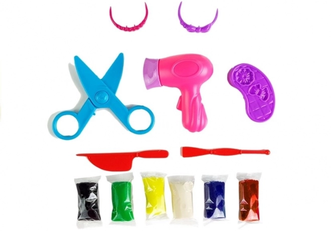 Zestaw Fryzjerski Ciastolina Hair Squeeze