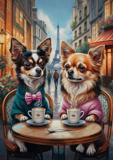 Puzzle Stylowe Łapki 260 elementów