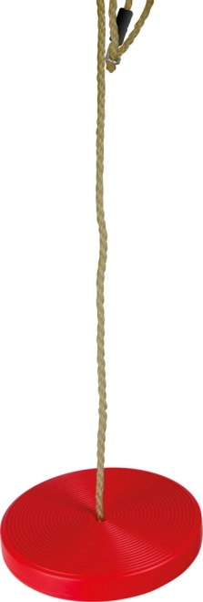 Dysk huśtawkowy średnica 28 cm czerwony
