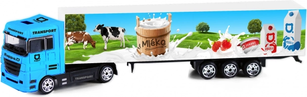 Auto ciężarowe z cysterną na mleko 1:87