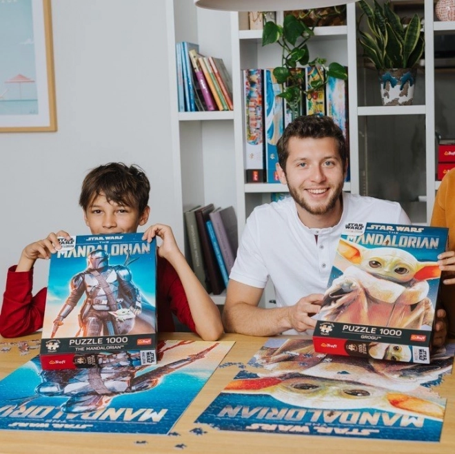 TREFL Puzzle Premium Plus Star Wars: Mandalorian - Grogu 1000 elementów