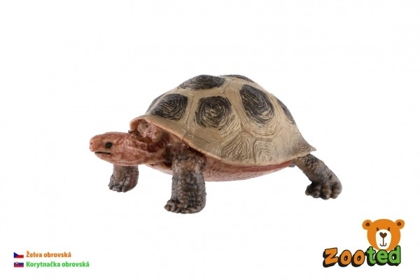 Plastowa Figurka Żółwia 8 cm