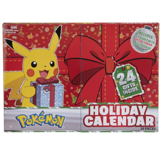 kalendarz adwentowy Pokémon z figurkami – 24 niespodzianki