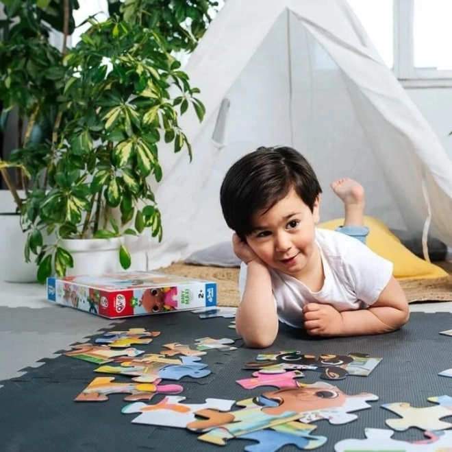 Duże puzzle Wesoły dzień z Bingiem