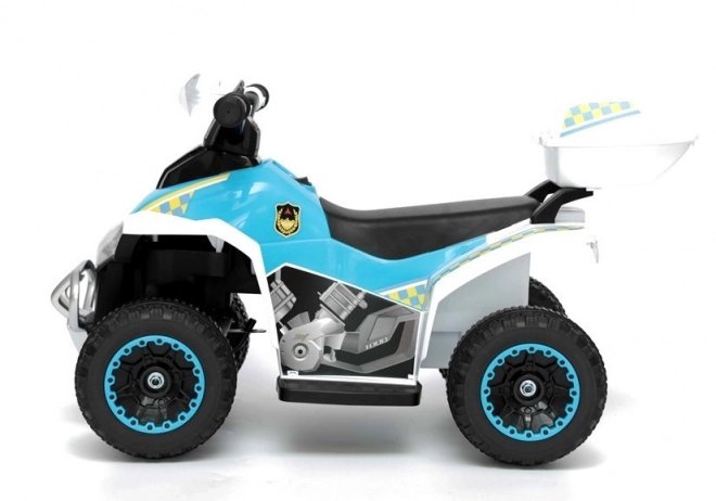 Ładowalna czterokołowa GTS1188-A Policja Biała