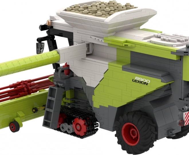 Zestaw konstrukcyjny Brixies Plus Claas Lexion 8900 Terra Trac z przyczepą