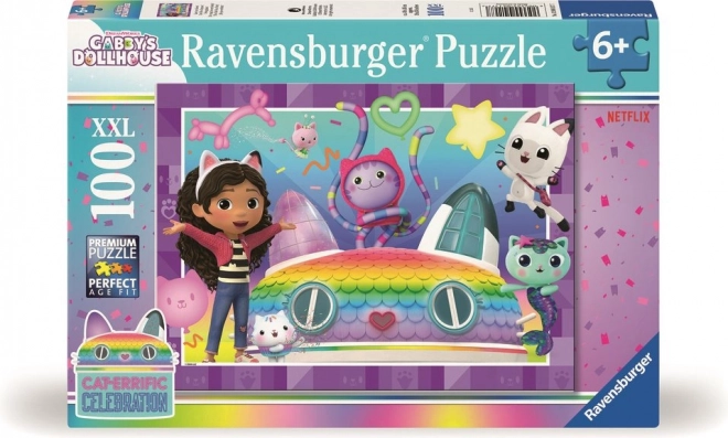 Puzzle Gábina magiczny domek XXL 100 elementów