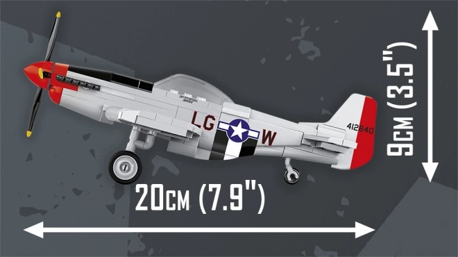 Top Gun P-51D Mustang 150 cegiełek