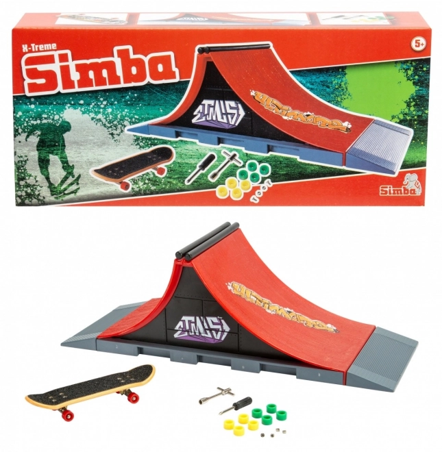 Mini skateboardowy zestaw WOT z rampą Ultimate