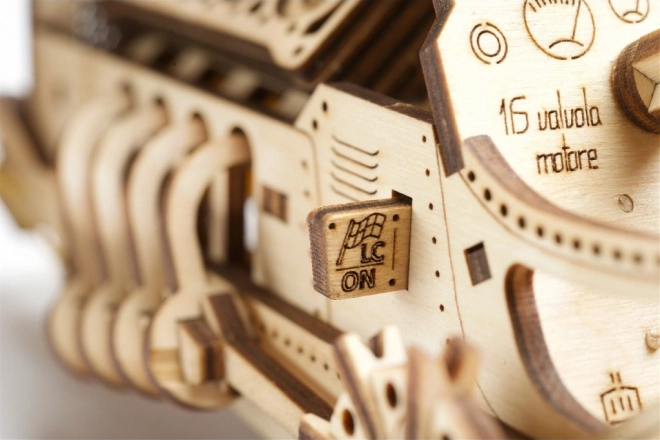 Ugears 3D puzzle - U9 Grand Prix auto 348 elementów