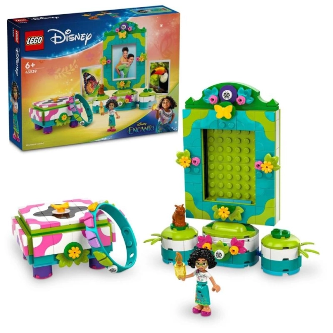 LEGO Disney Magia Encanto - Ramka na zdjęcia i szkatułka na biżuterię Mirabel